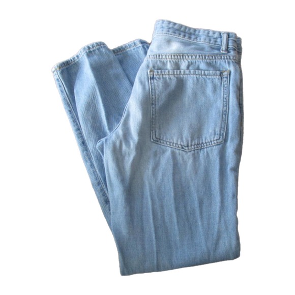 Forever 21 Distressed Jeans Womens Size 26 Blue Destroyed Light Wash Denim Pants - Picture 1 of 8